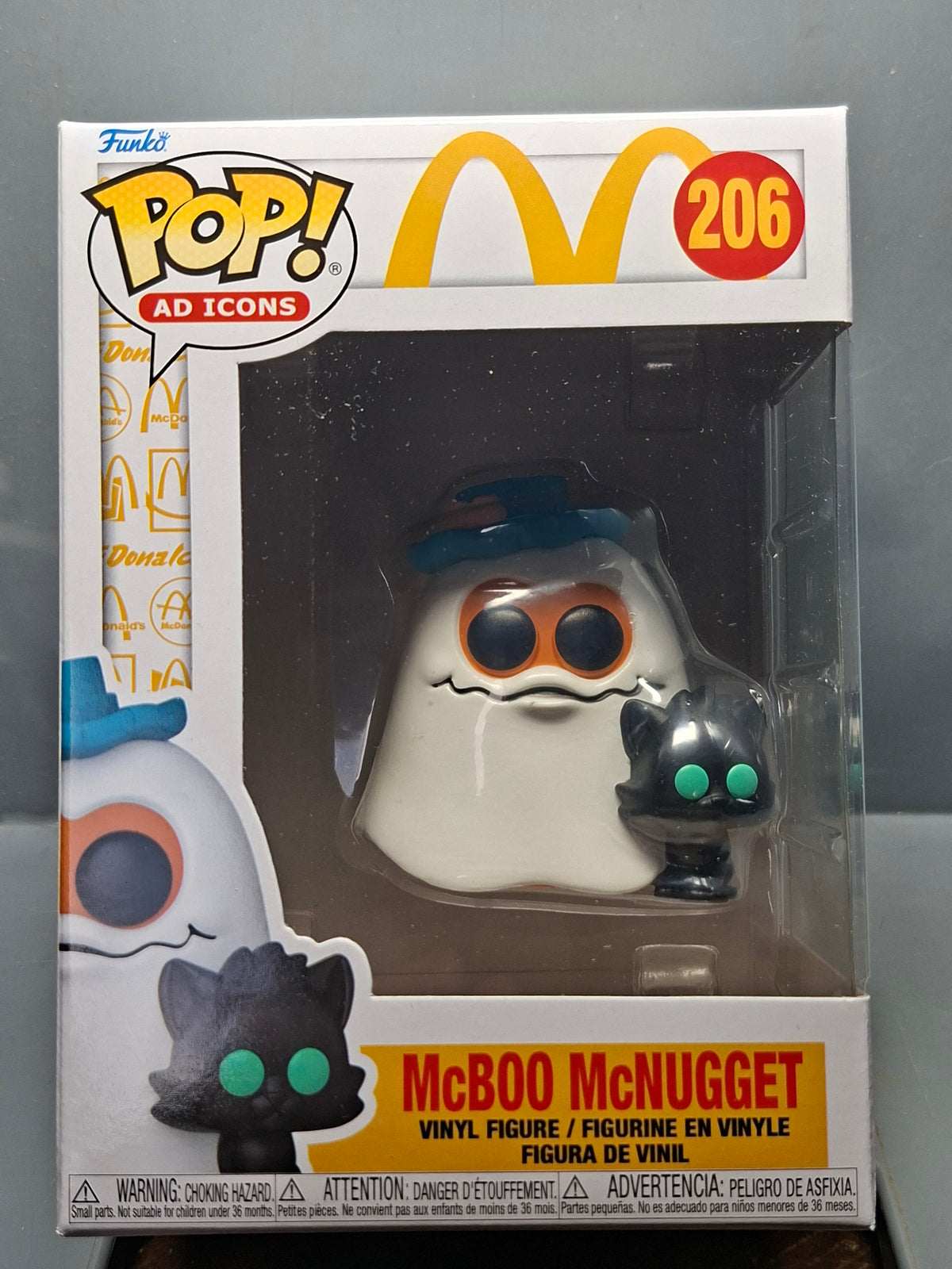 Funko Pop!  MCDONALDS POP Ad Icons N° 206 Nugget Buddies Fantome (F09)