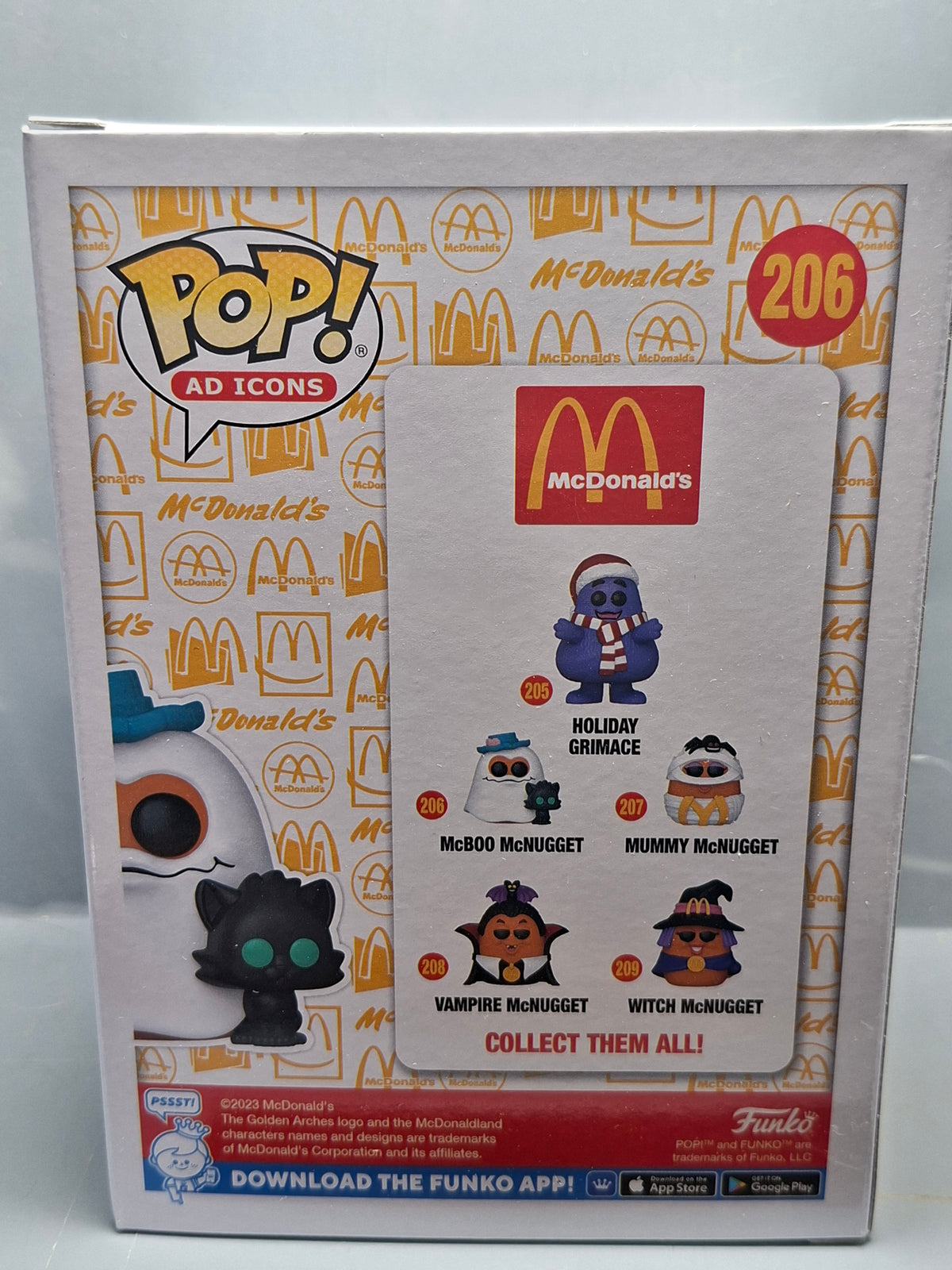 Funko Pop!  MCDONALDS POP Ad Icons N° 206 Nugget Buddies Fantome (F09)