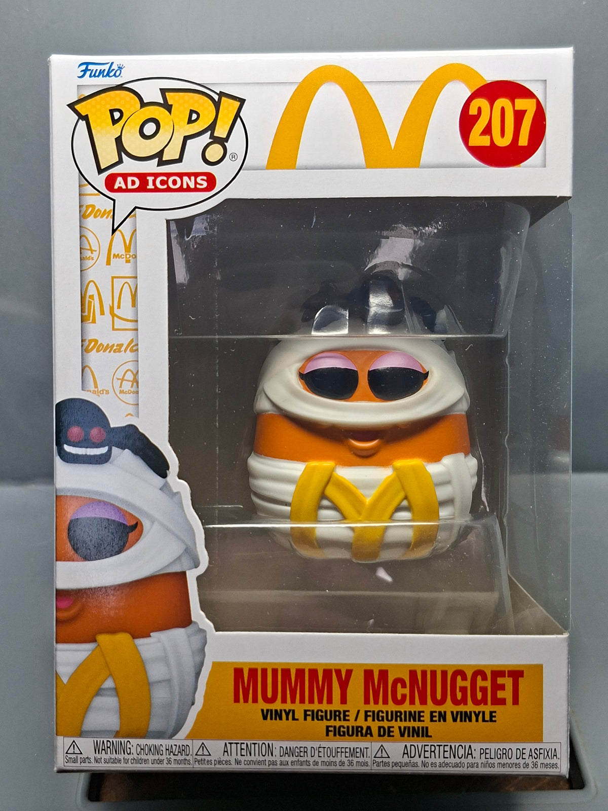 Funko Pop!  MCDONALDS POP Ad Icons N° 207 Nugget Buddies Momie (F09)