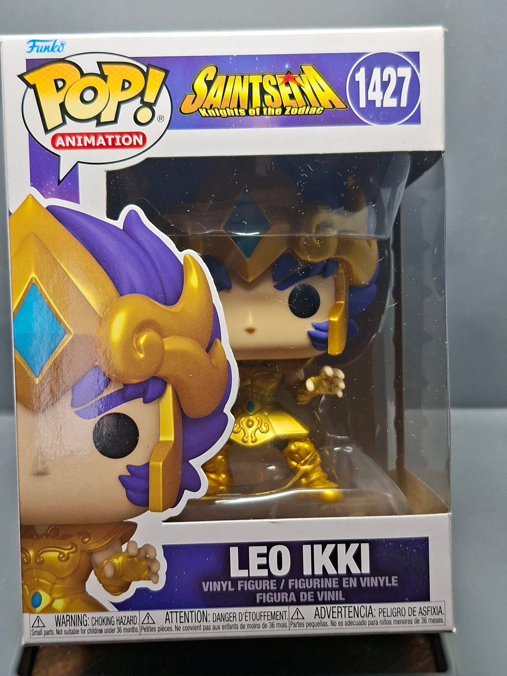 Funko Pop!  SAINT SEIYA  Animation N° 1427 Gold Leo Ikki (F09)