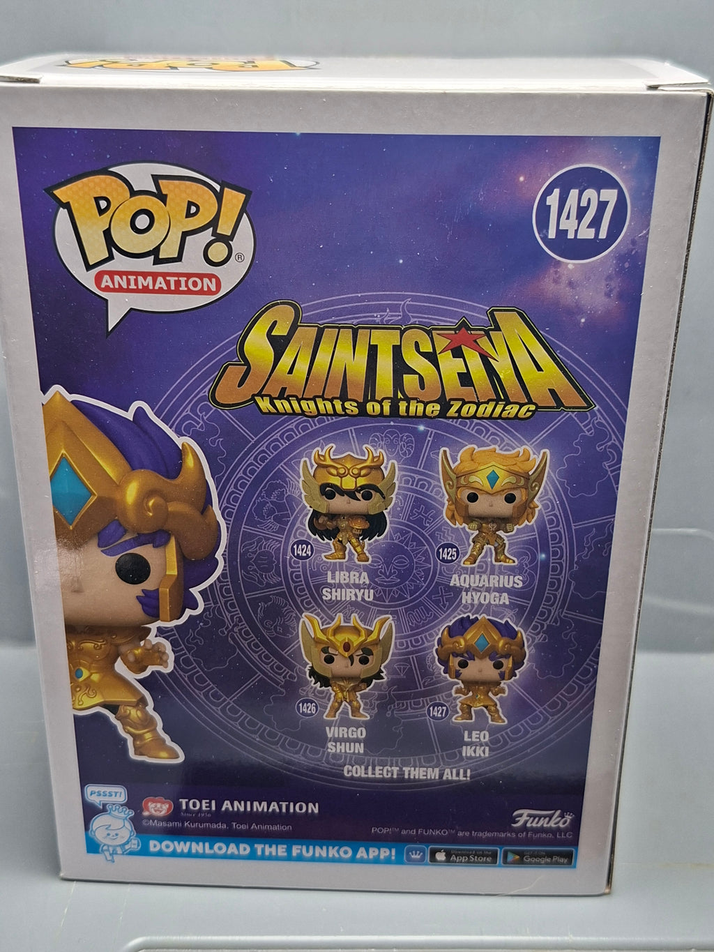 Funko Pop!  SAINT SEIYA  Animation N° 1427 Gold Leo Ikki (F09)