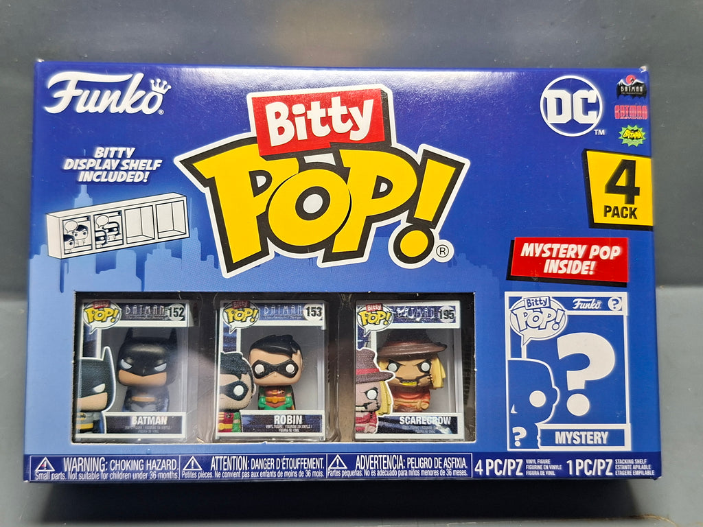 Funko Bitty Pop! 2.5cm DC Comics  Bitty Pop  Pack Batman Robin Scarecrow (NG52)