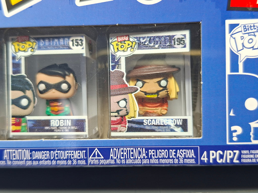 Funko Bitty Pop! 2.5cm DC Comics  Bitty Pop  Pack Batman Robin Scarecrow (NG52)