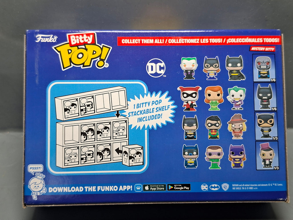 Funko Bitty Pop! 2.5cm DC Comics  Bitty Pop  Pack Batman Robin Scarecrow (NG52)