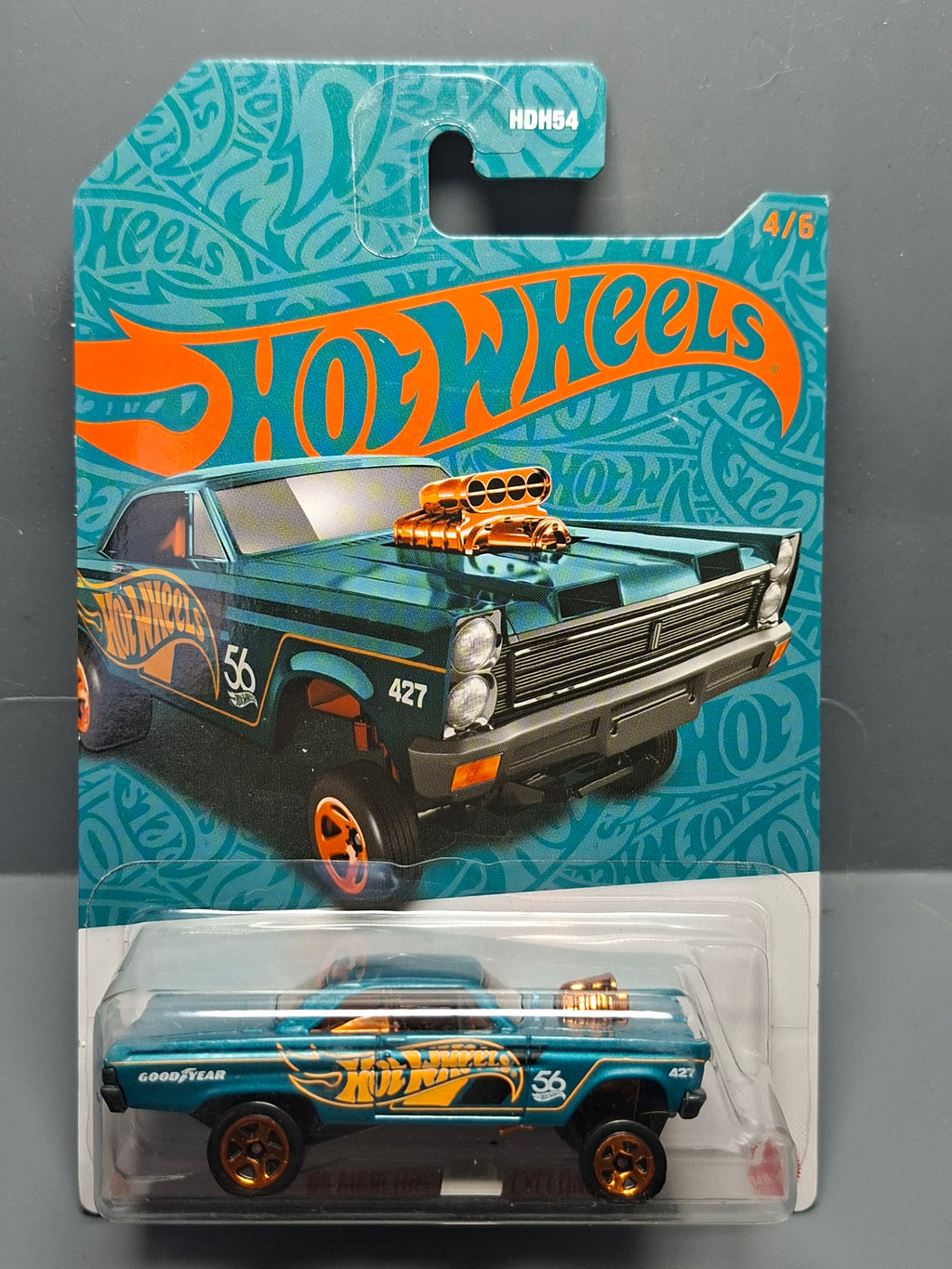 Hot Wheels 2024 56th anniversary '65 Mercury Comet Cyclone (CP08)