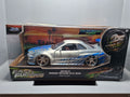 Jada 1/24 Fast Furious Brian's Nissan Skyline GT-R (R34) (ET)