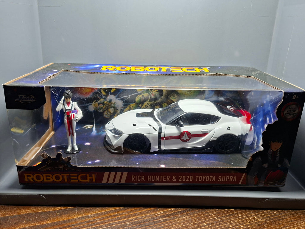 Jada 1/24 Robotech Rick Hunter & 2020 Toyota Supra (ET)