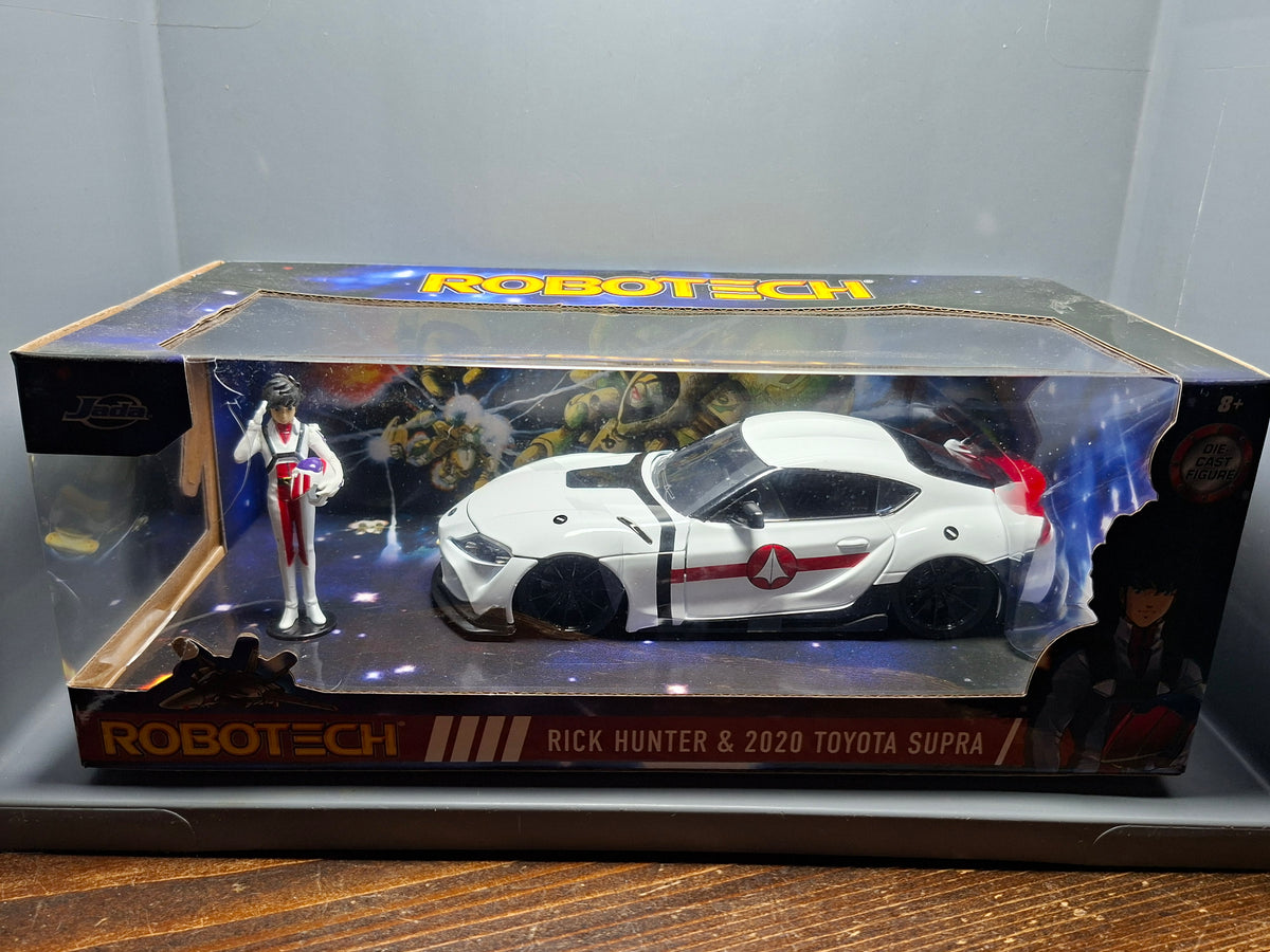 Jada 1/24 Robotech Rick Hunter & 2020 Toyota Supra (ET)