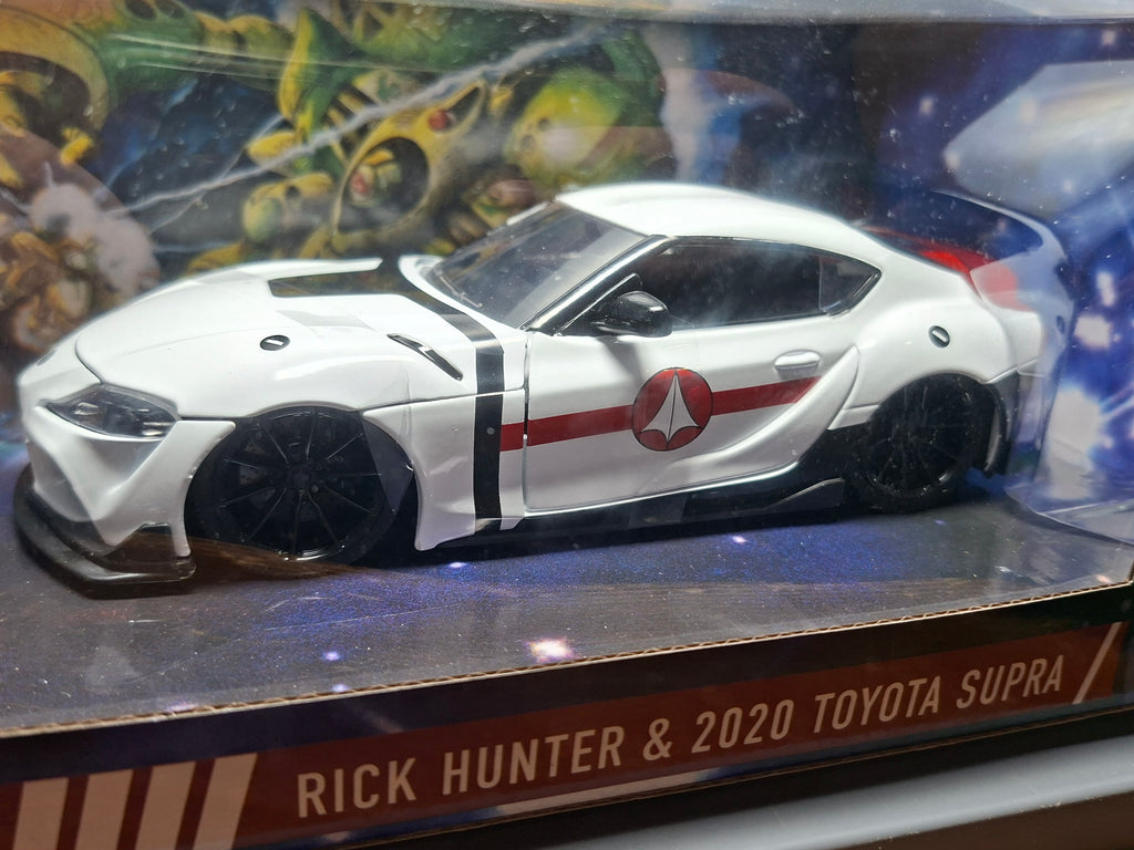 Jada 1/24 Robotech Rick Hunter & 2020 Toyota Supra (ET)