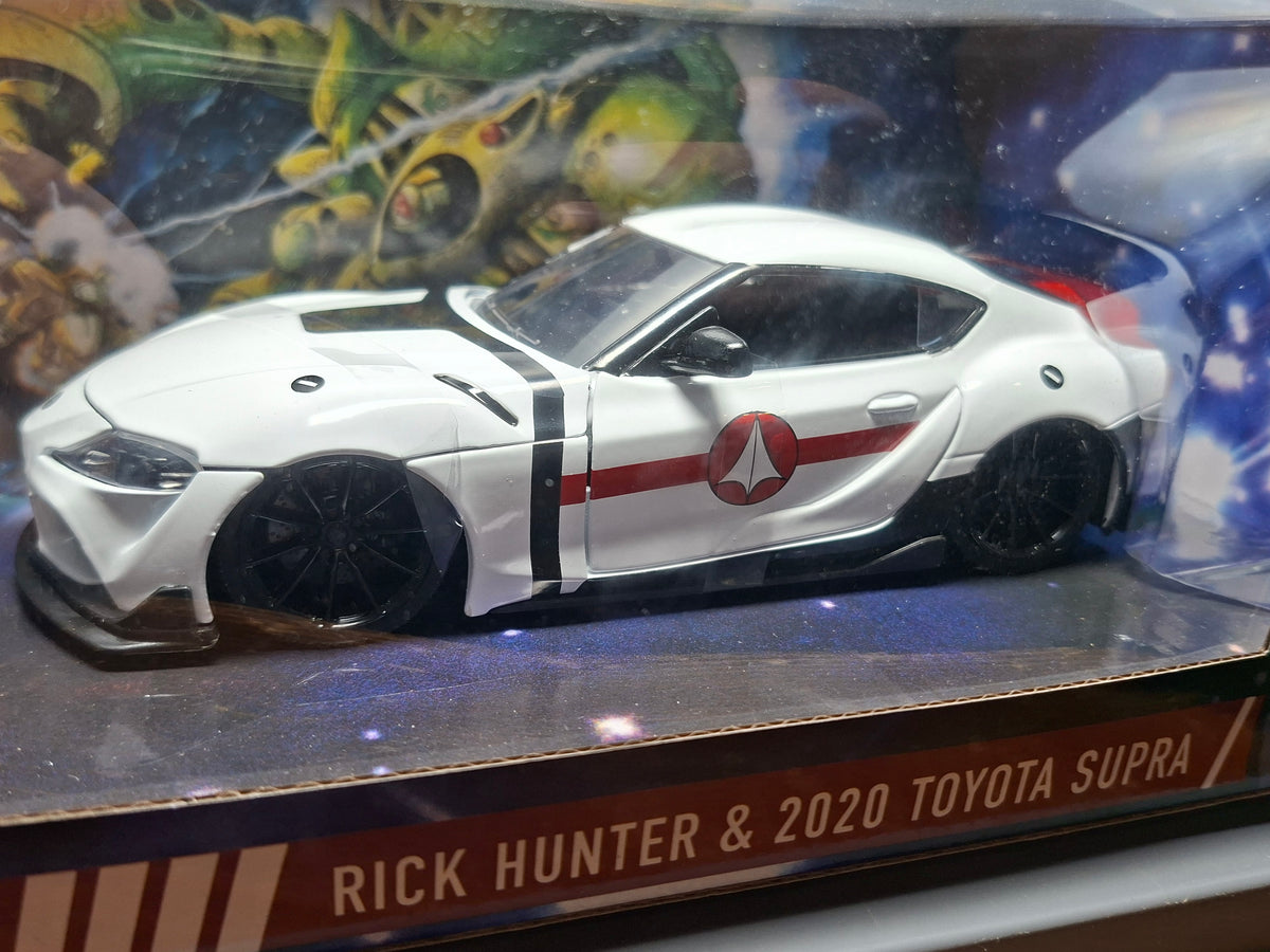 Jada 1/24 Robotech Rick Hunter & 2020 Toyota Supra (ET)