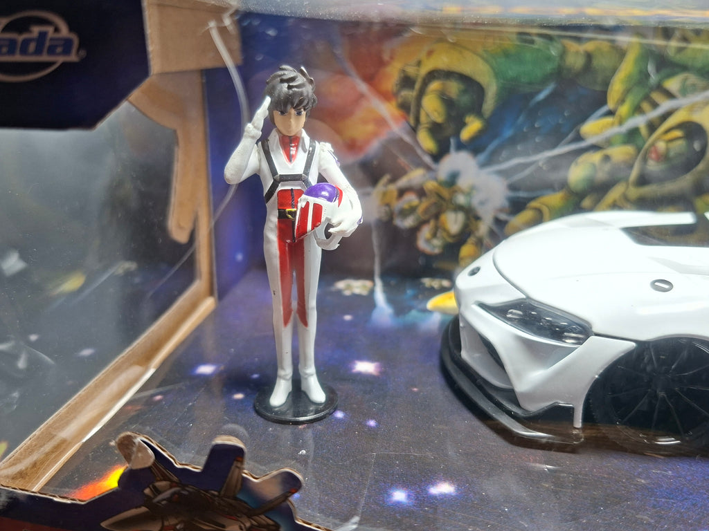 Jada 1/24 Robotech Rick Hunter & 2020 Toyota Supra (ET)