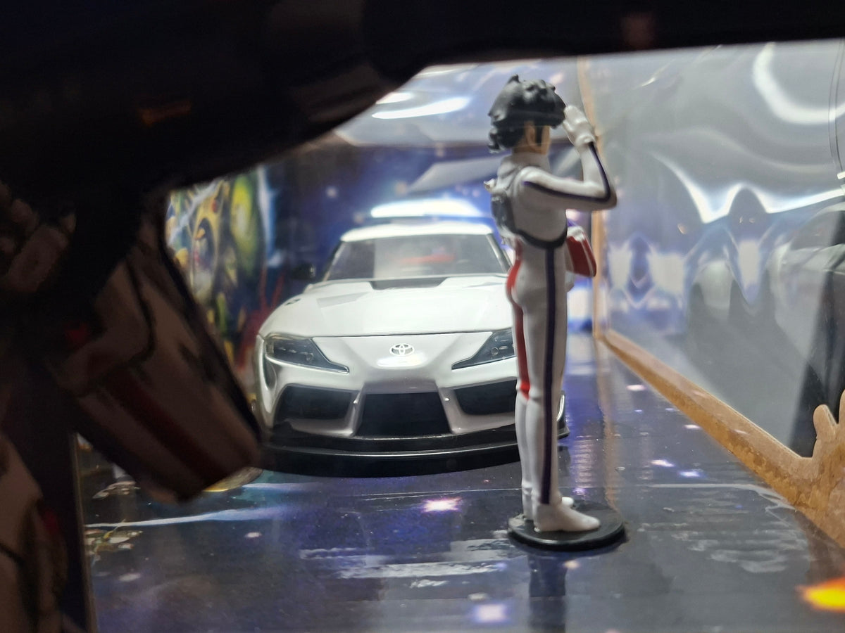 Jada 1/24 Robotech Rick Hunter & 2020 Toyota Supra (ET)