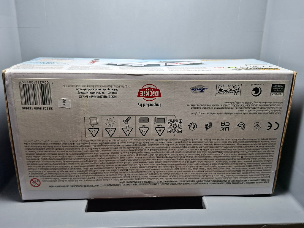 Jada 1/24 Robotech Rick Hunter & 2020 Toyota Supra (ET)