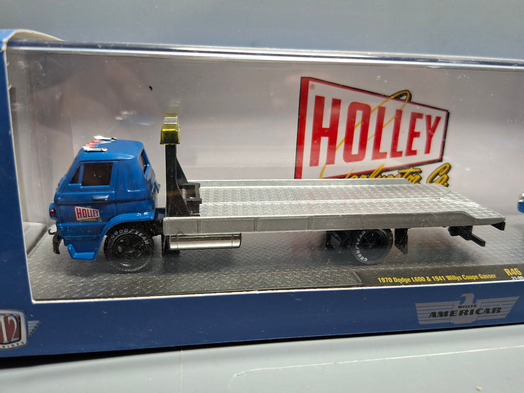 M2 Machines 1/64 Auto Haulers 1970 Dodge L600 & 1941 Willys Coupe GASSER (NG68)