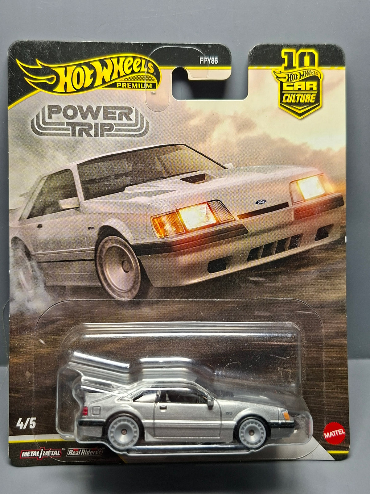 Hot Wheels Power Trip '84 Mustang SVO (NG68)