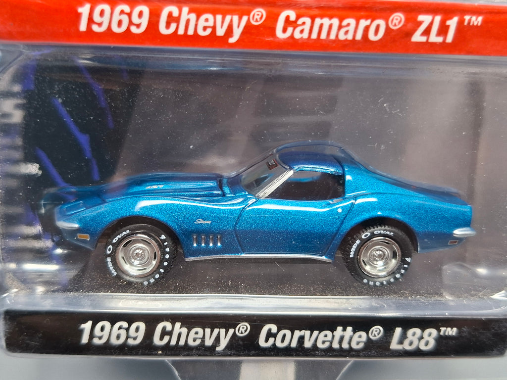 Johnny Lightning Pack F.A.S.T Series Pack Chevrolet Camaro Corvette (NG31)
