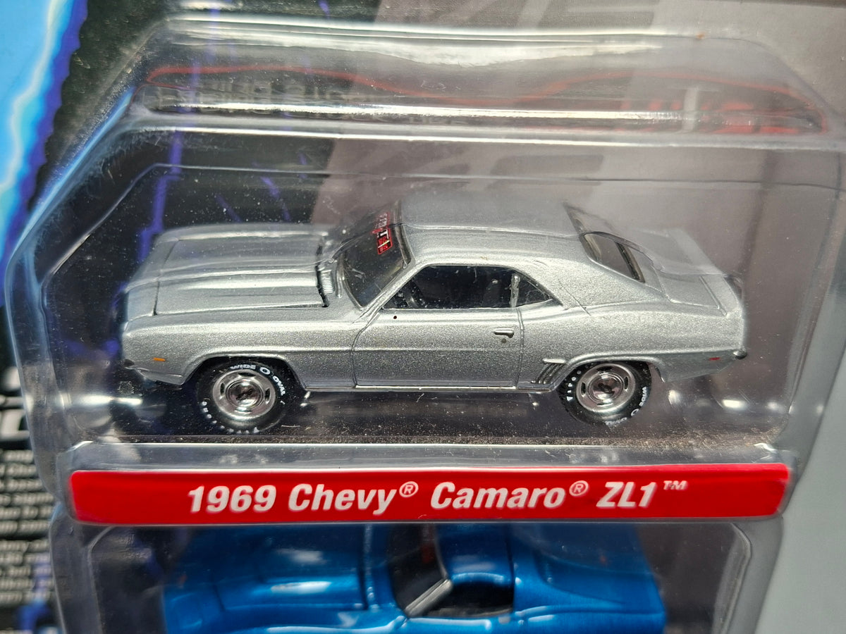 Johnny Lightning Pack F.A.S.T Series Pack Chevrolet Camaro Corvette (NG31)