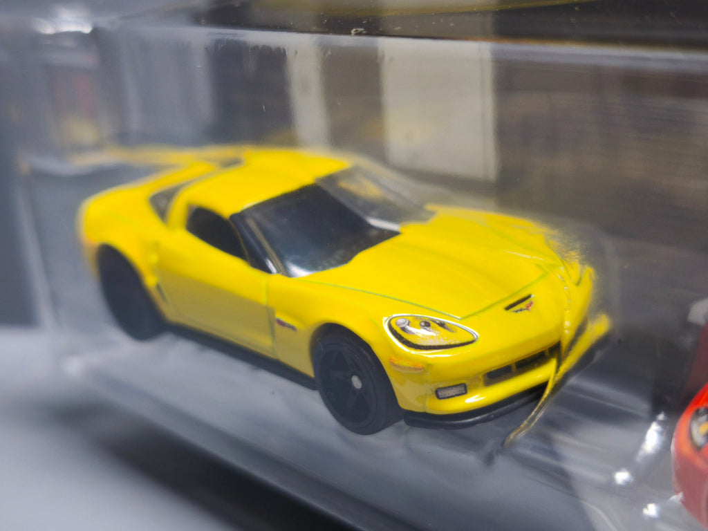 Hot Wheels Premium 2-pack 2012 Corvette Z06 2003 Dodge Viper SRT-10 (CT12)
