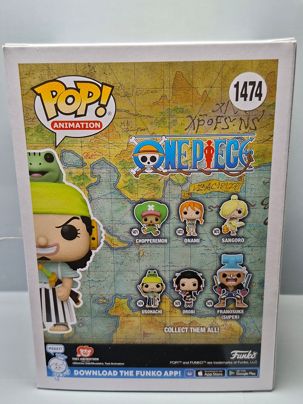 Funko Pop! ONE PIECE POP Animation N° 1474 Usohachi (Wano) (F01)