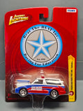 Johnny Lightning Beat the heat Inc. Racing 1992 GMC typhoon   (NP34)