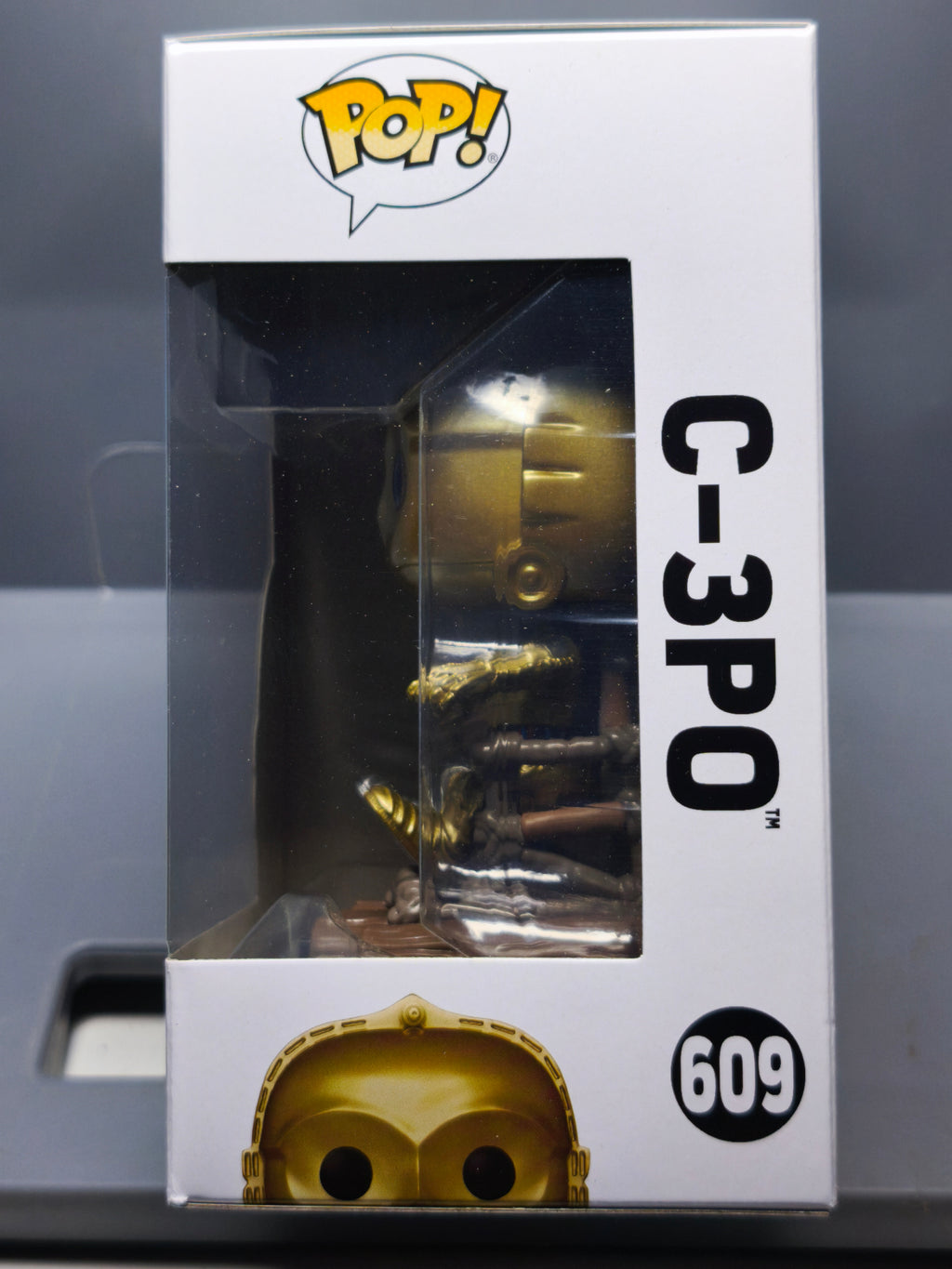 Funko Pop! STAR WARS 6 "40EME ANNIVERSAIRE" N° 609 C3PO sur Chaise  (F29)