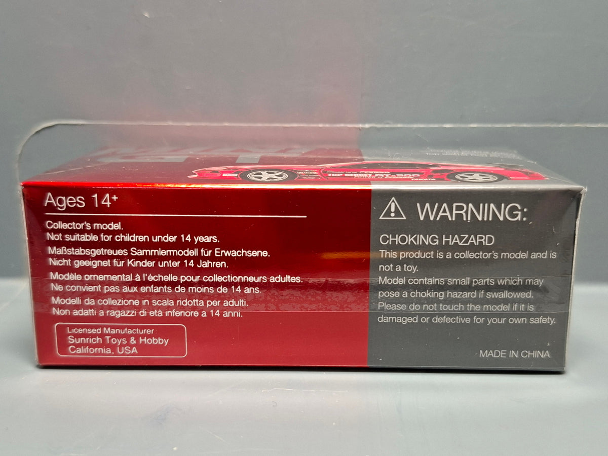 Mini GT Toyota Supra (A80) Top Secret GT-300 Red Crrome  n° 1132 (NP38)