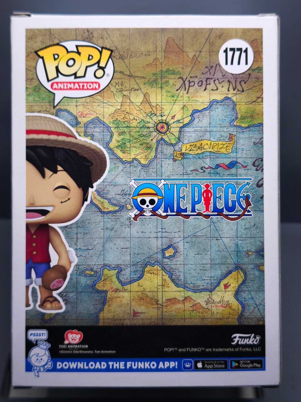 Funko Pop!  ONE PIECE POP Animation N° 1771 Luffy  (F50)
