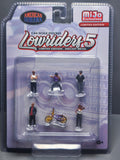 American Diorama 1/64 Lowriders 5 Figure Set (NG01)