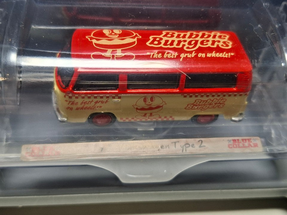 Greenlight Blue Collar series 14 1975 Volkswagen Type 2 (T2B) food truck (NG28)