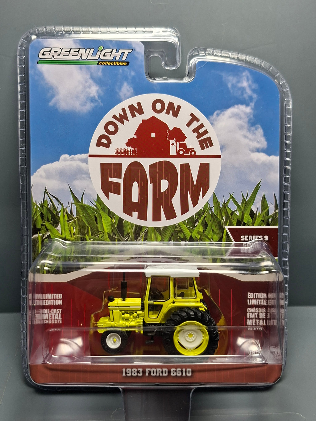 Greenlight 2024 Down on the Farm 1983 Ford 6610 in High-Vis Yellow (NG52)