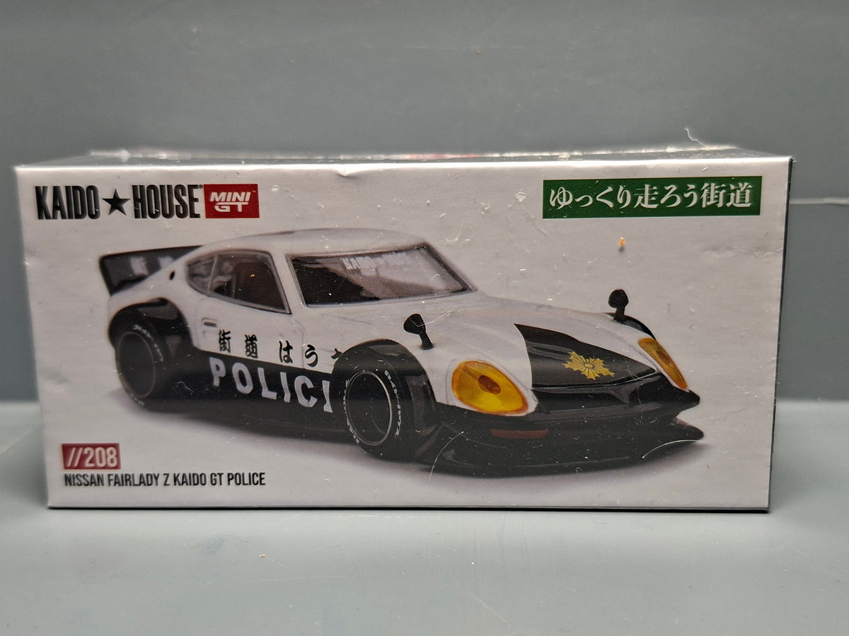 Mini GT Kaido House Nissan Fairlady Z Kaido GT Police  n° 208 (NP40)