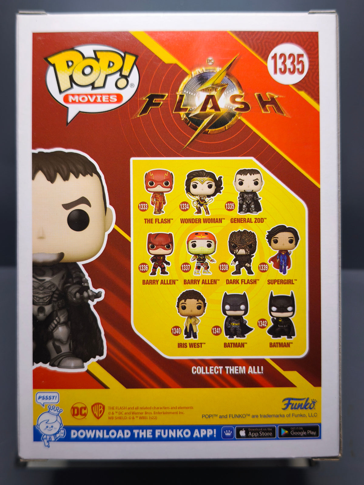 Funko Pop! FLASH MOVIE  N° 1335 General Zod (F05)