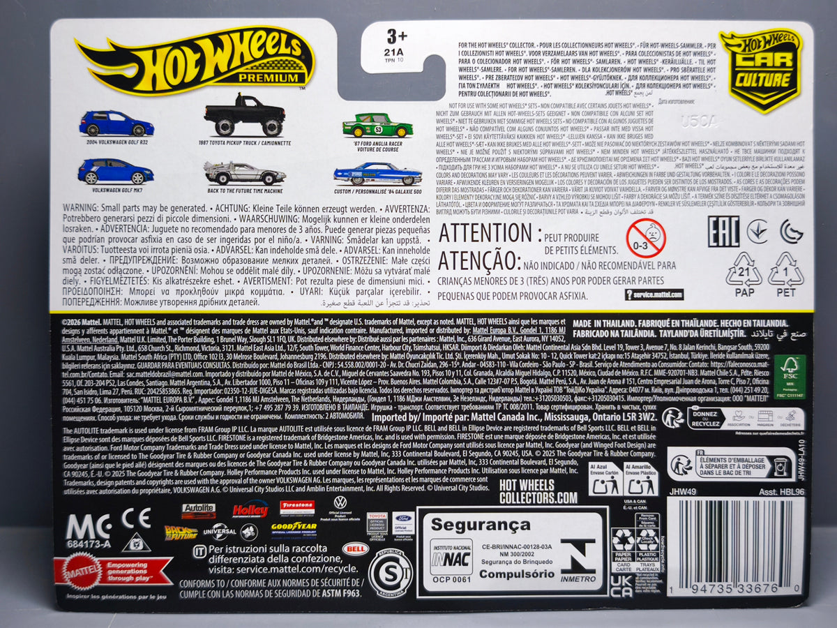 Hot Wheels Premium 2-pack 2004 Volkswagen Golf R32 - MK7 (CT12)