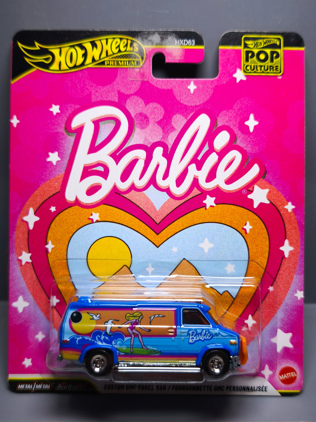 Hot Wheels 2026 Pop Culture Barbie Custom GMC panel van (NG06)