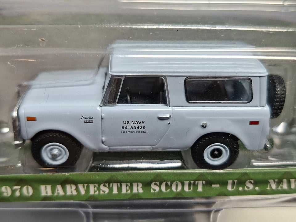 Greenlight Battalion 64 Series 4 1970 Harvester Scout - U.S. Navy (NG31)