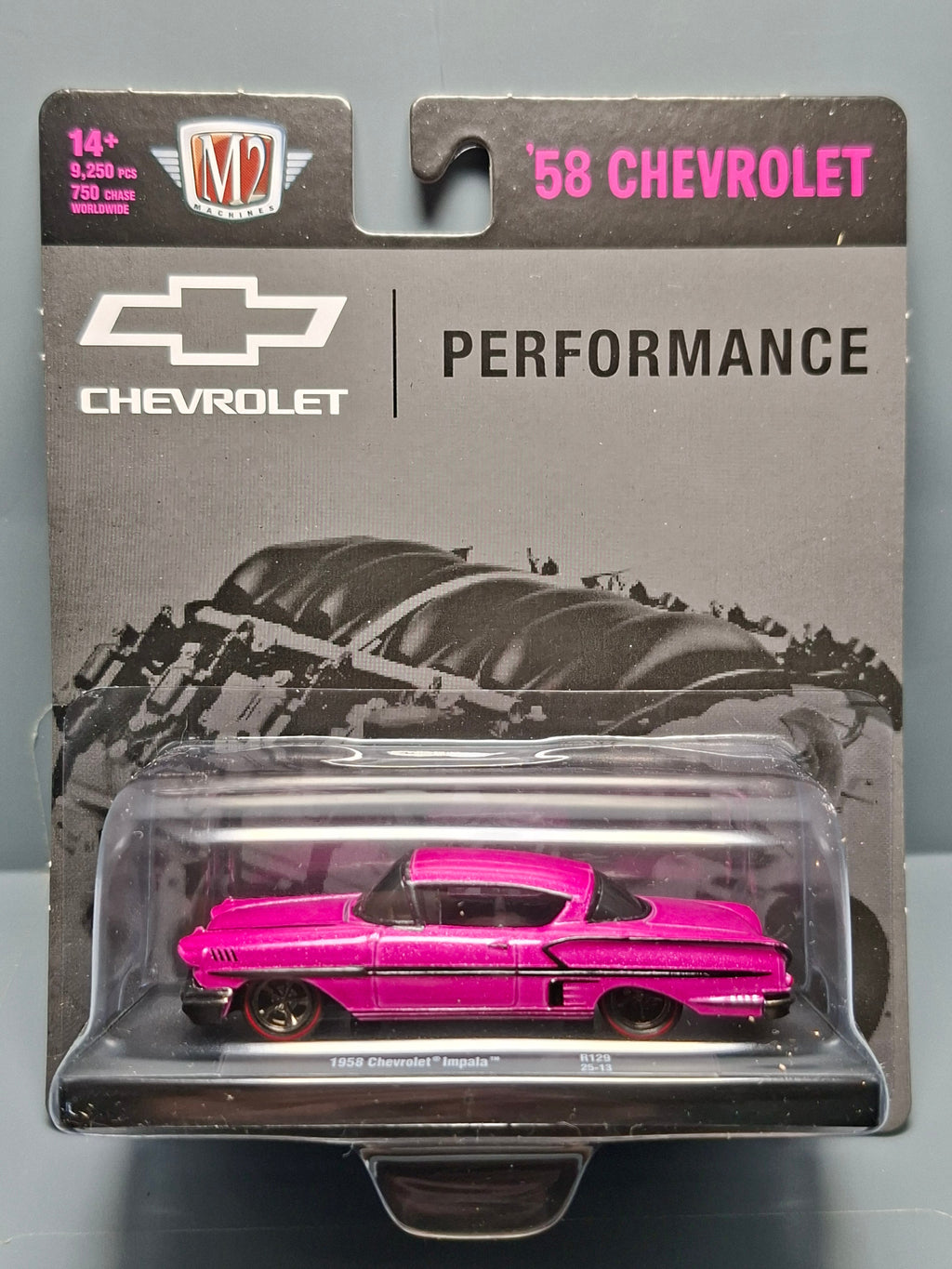 M2 Machines 2025 auto drivers R129 1958 Chevrolet Impala (NG10)