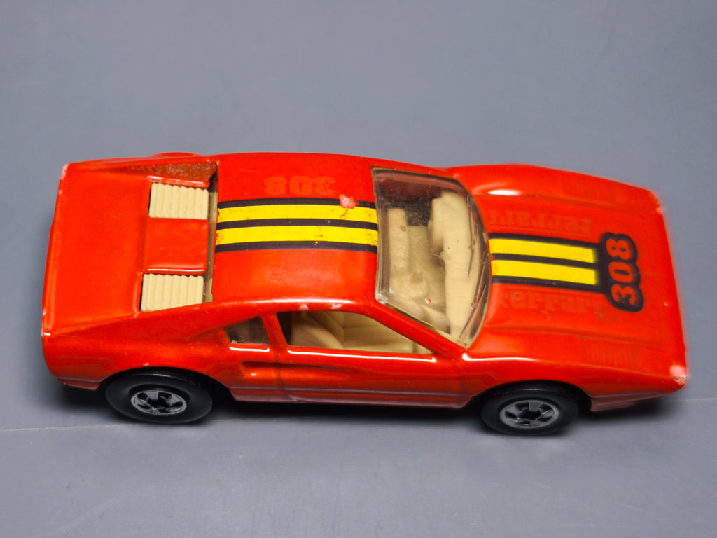 Hot Wheels 1989 color racers Ferrari 308 racebait  (A30)
