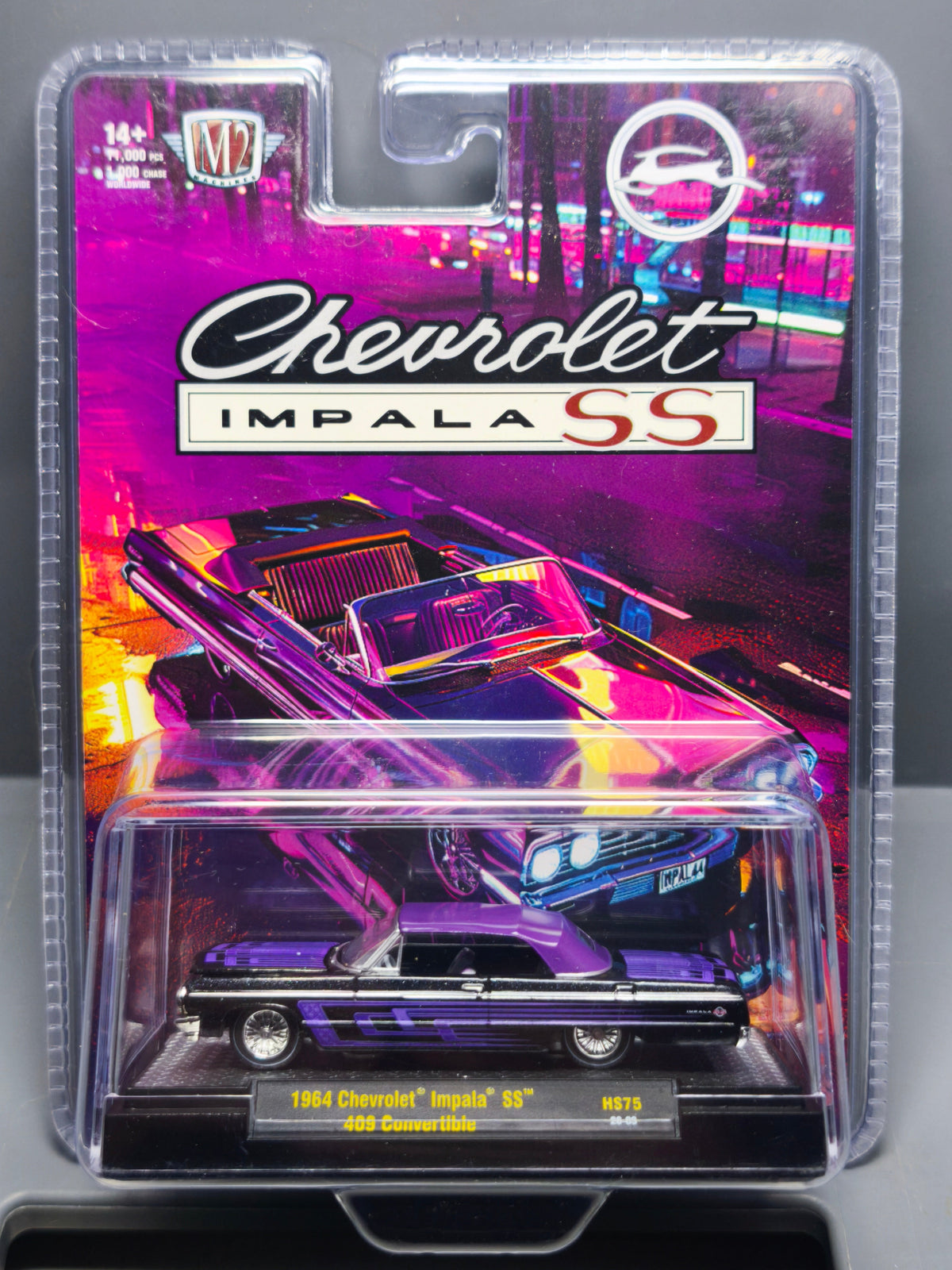 M2 Machines 1964 Chevrolet Impala SS 409 Convertible (NG05)
