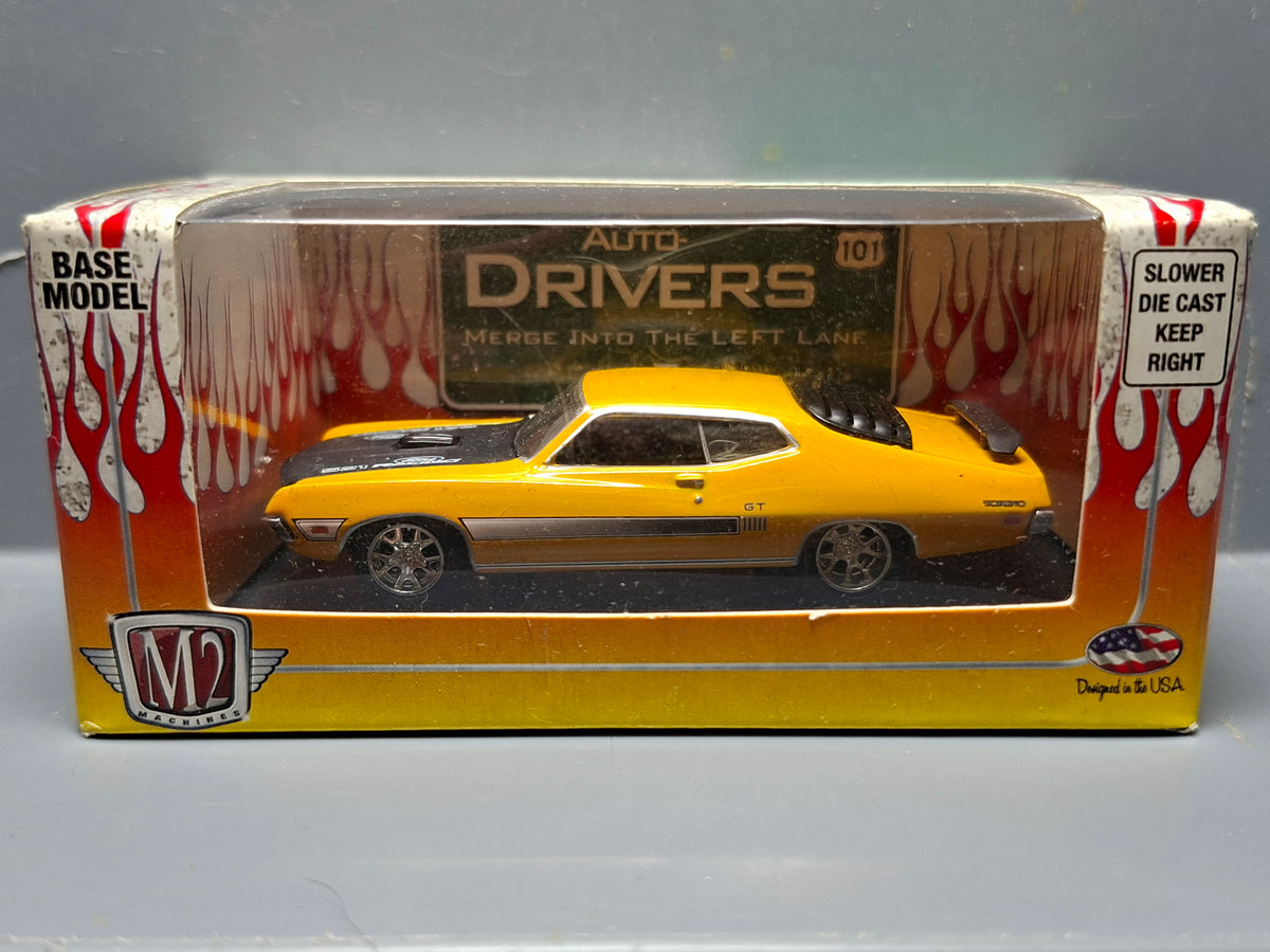 M2 Machines 2010 Auto-Drivers série 5 1970 Ford Torino GT (NP31)
