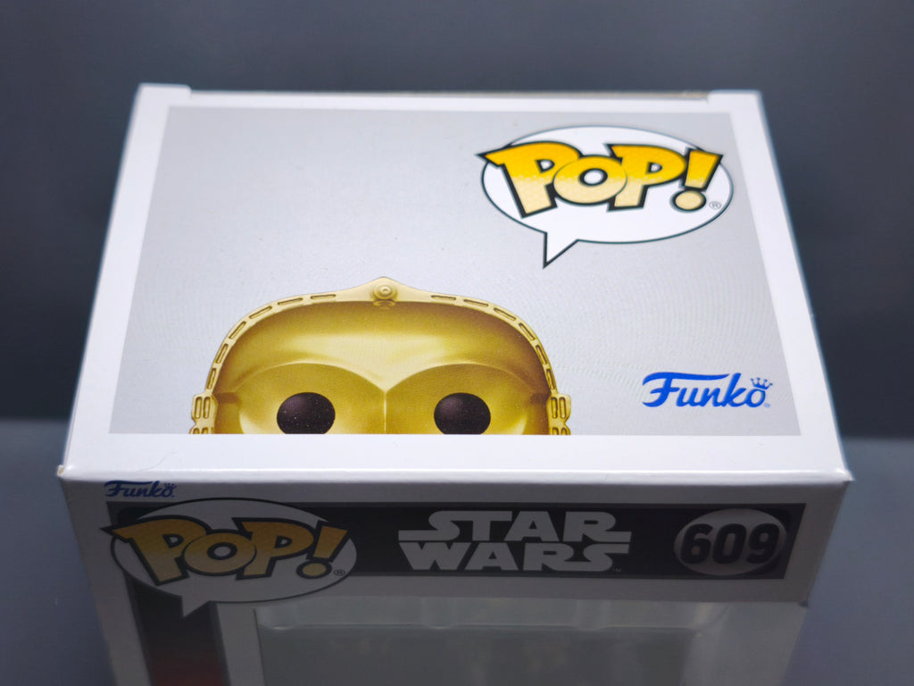 Funko Pop! STAR WARS 6 "40EME ANNIVERSAIRE" N° 609 C3PO sur Chaise  (F29)