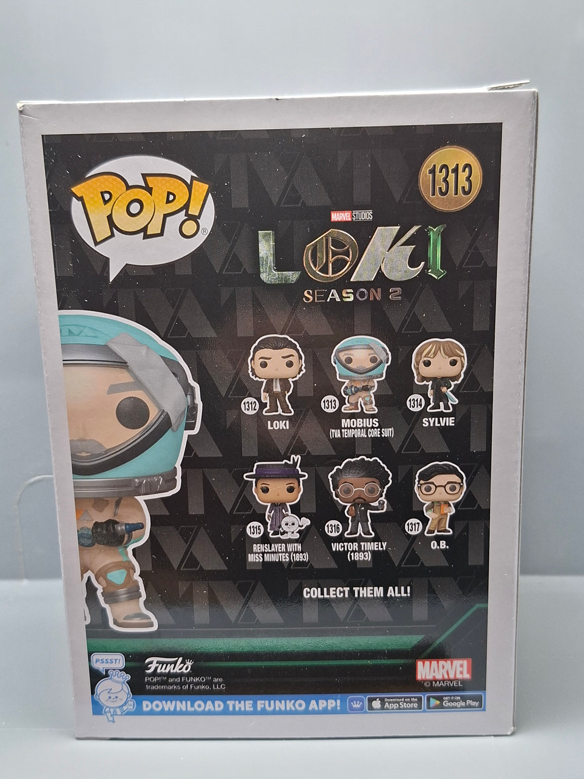 Funko Pop! LOKI SAISON 2 POP Marvel N° 1313 Mobius (F01)