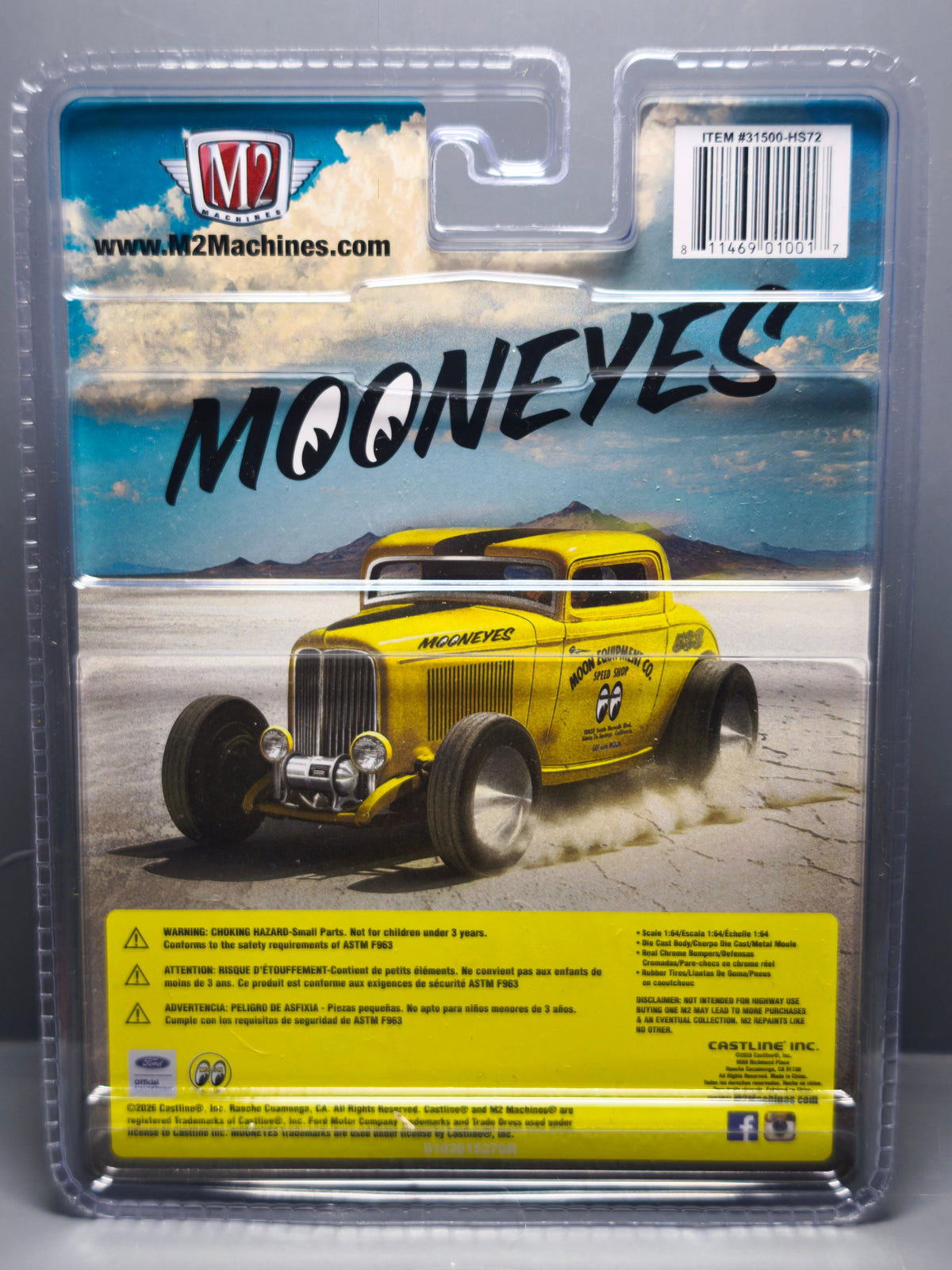 M2 Machines Mooneyes 1932 Ford Three Window Coupe (NG05)