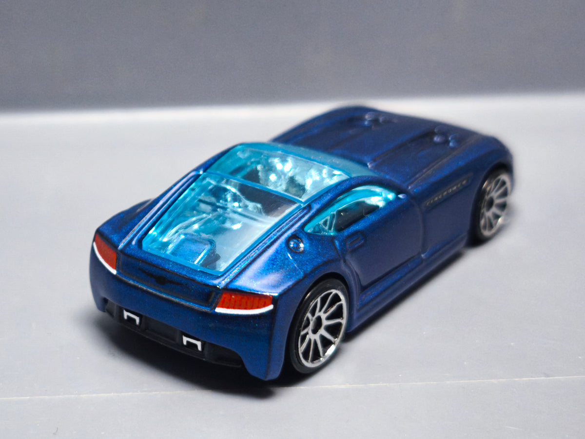 Hot Wheels Chrysler firepower concept version bleue foncée 2006-014     (A25)