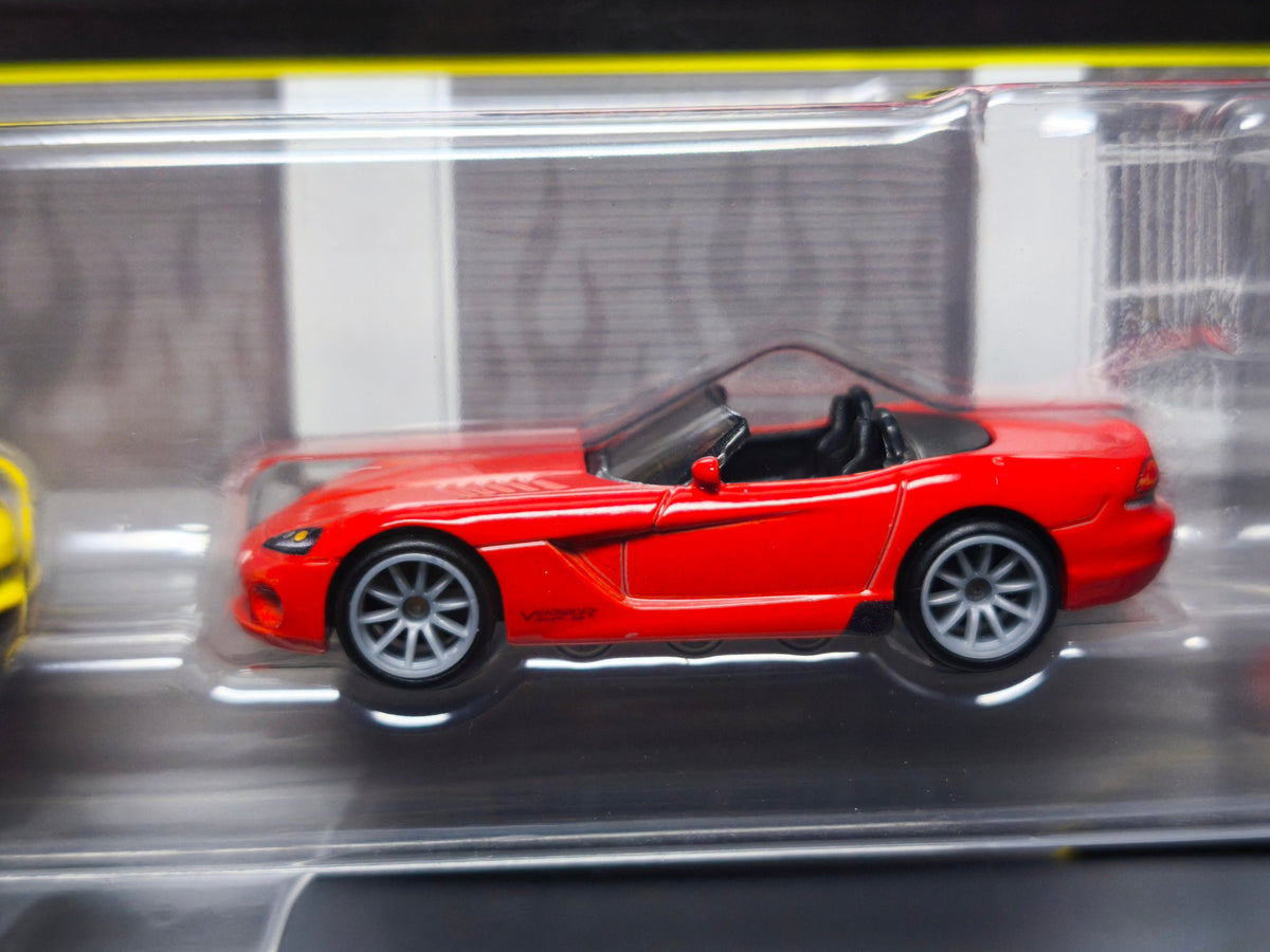 Hot Wheels Premium 2-pack 2012 Corvette Z06 2003 Dodge Viper SRT-10 (CT12)