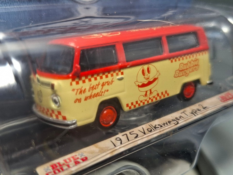 Greenlight Blue Collar series 14 1975 Volkswagen Type 2 (T2B) food truck (NG28)