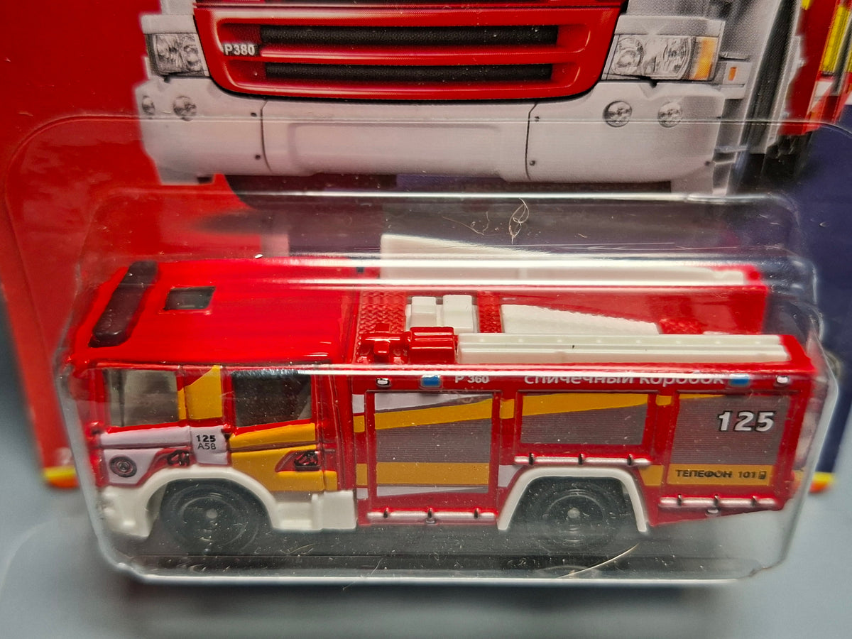 Matchbox série Global Scania P 360 fire truck  (NP50)