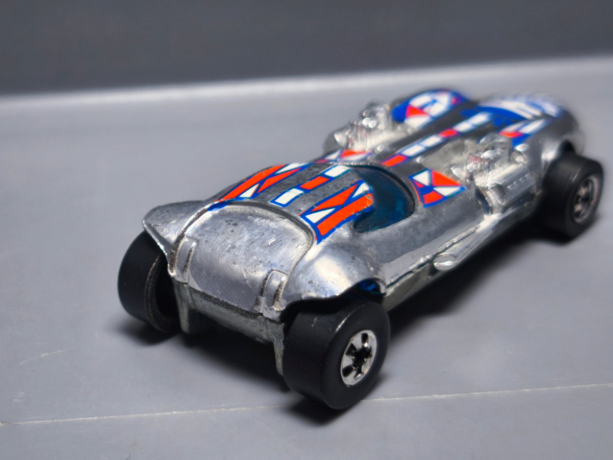 Hot Wheels 1977 super chromes Twin mill  (A23)