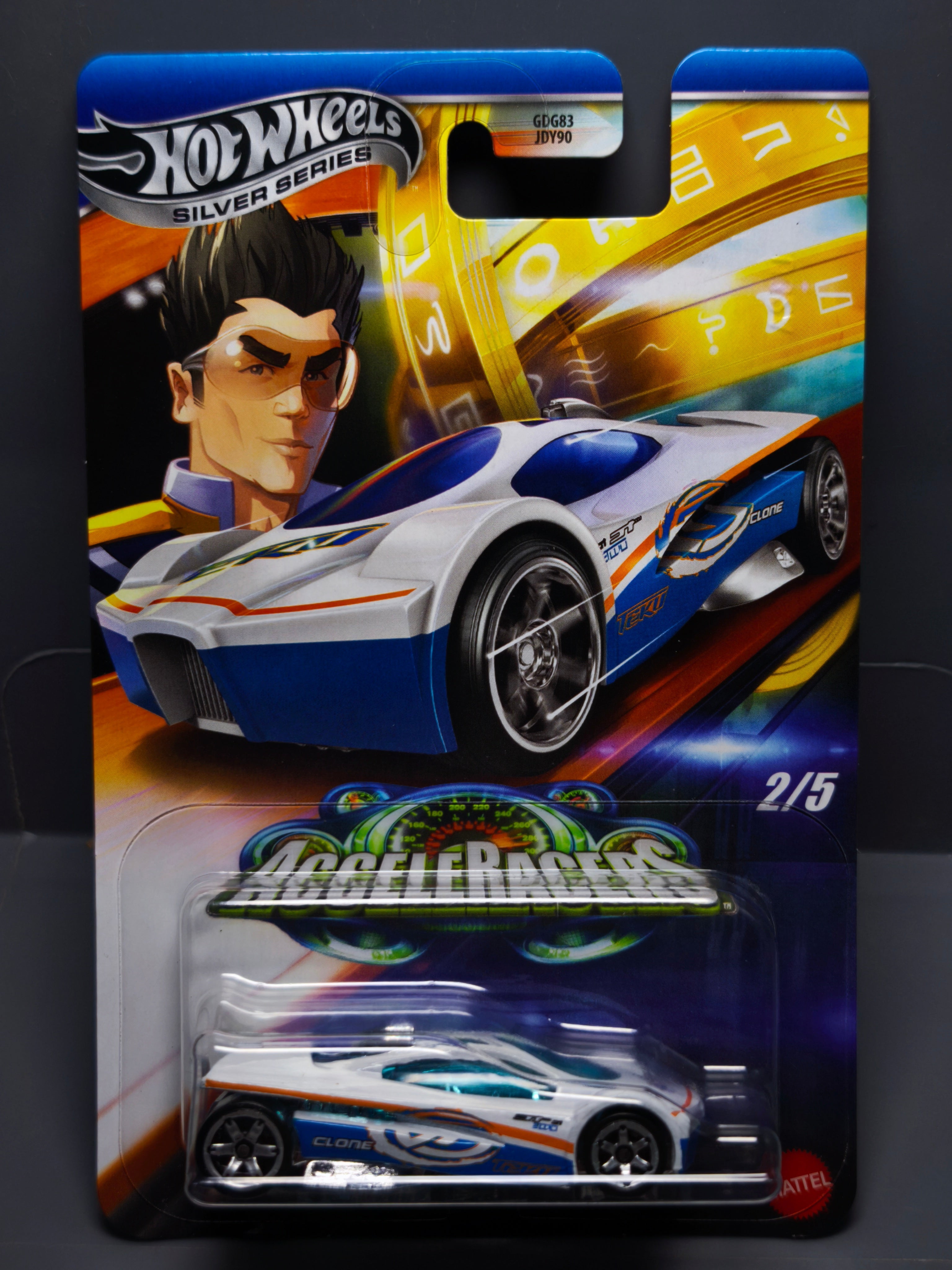 Hot Wheels Set Acceleracers Iridium Sling shot Hollowback RD-09 Lot de 5 (CP13)