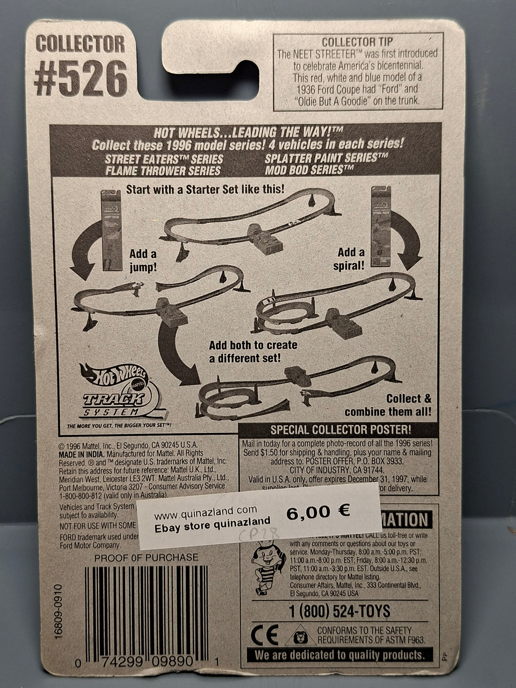Hot Wheels Neet streeter 1997-526   (NP19)
