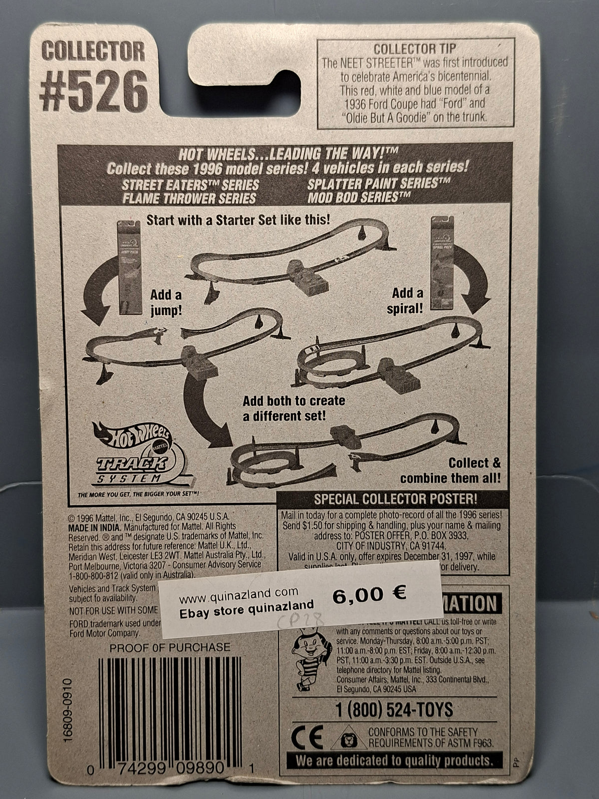 Hot Wheels Neet streeter 1997-526   (NP19)